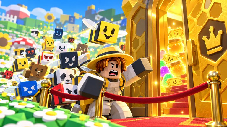 Bee Swarm Simulator Codes scheitern meist an einem Club