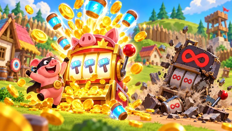 Coin Master Free Spins gibt es täglich, unendliche nie