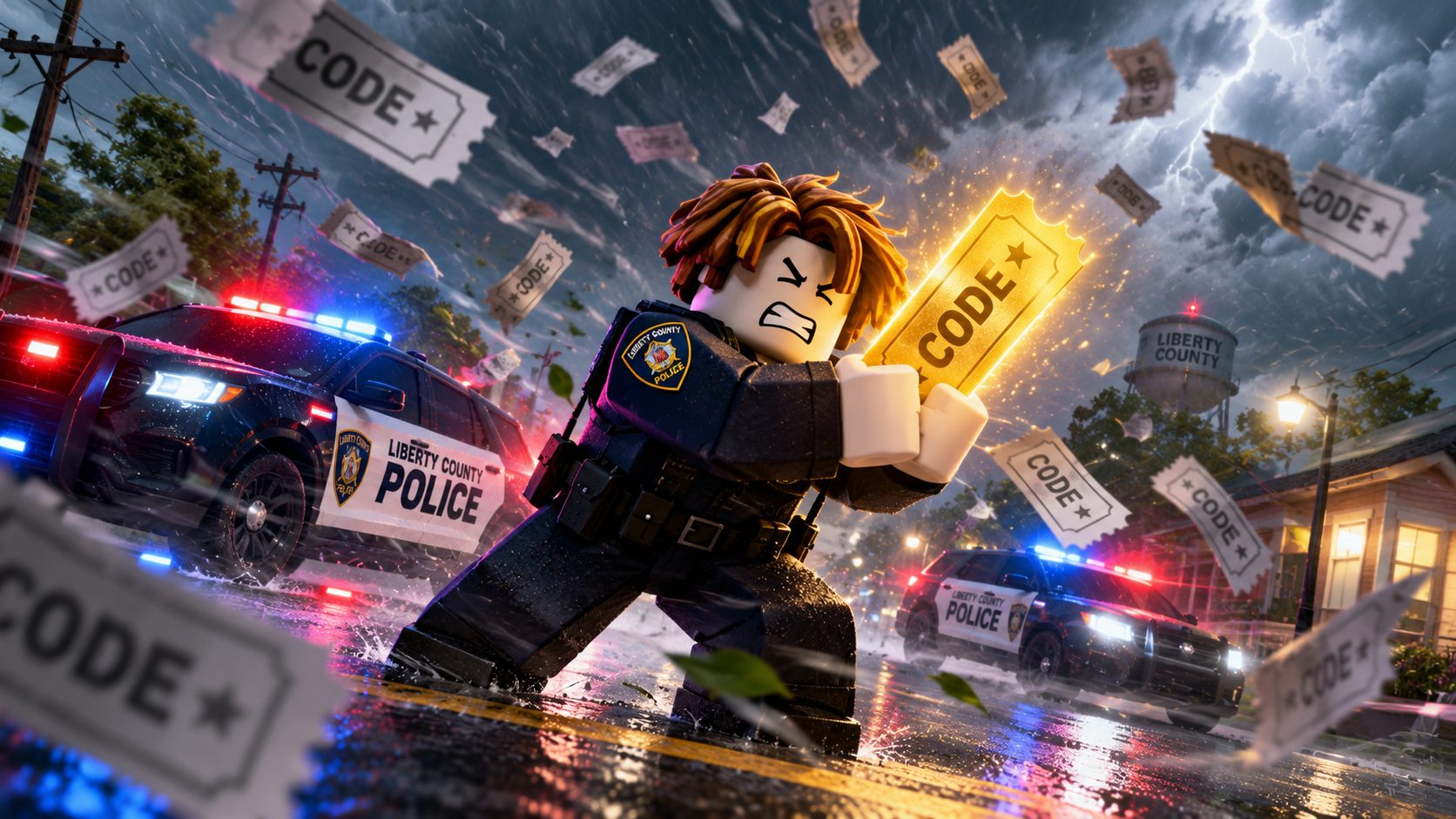 ERLC Codes in Emergency Response: Liberty County auf Roblox