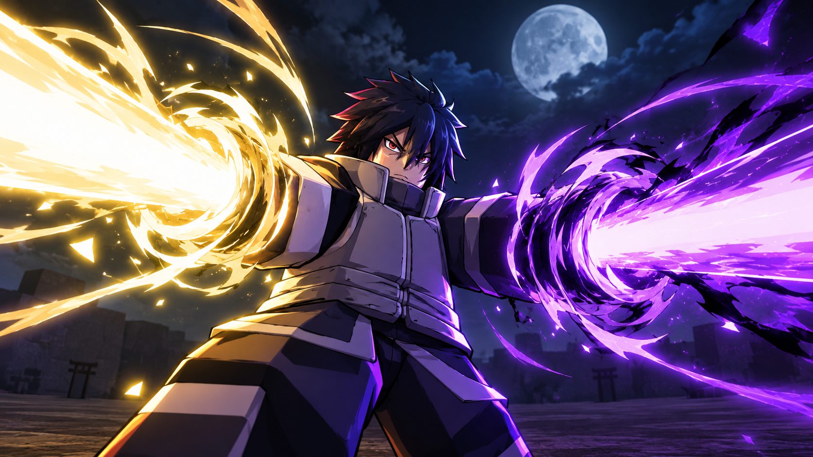Shindo Life Elemente: Ninja mit zwei gleichen Element-Angriffen