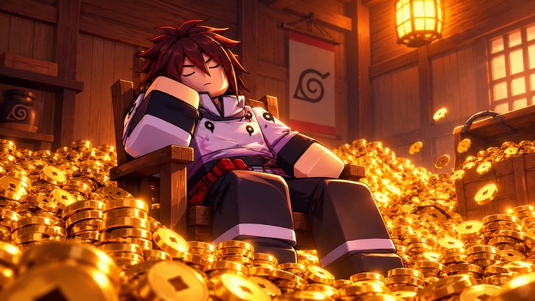 Shindo Life Ryo farmst du am schnellsten auf deinem Stuhl