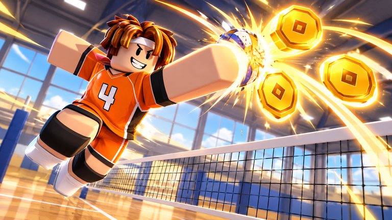 Drei Volleyball Legends Codes gehen noch, einer zählt mehr