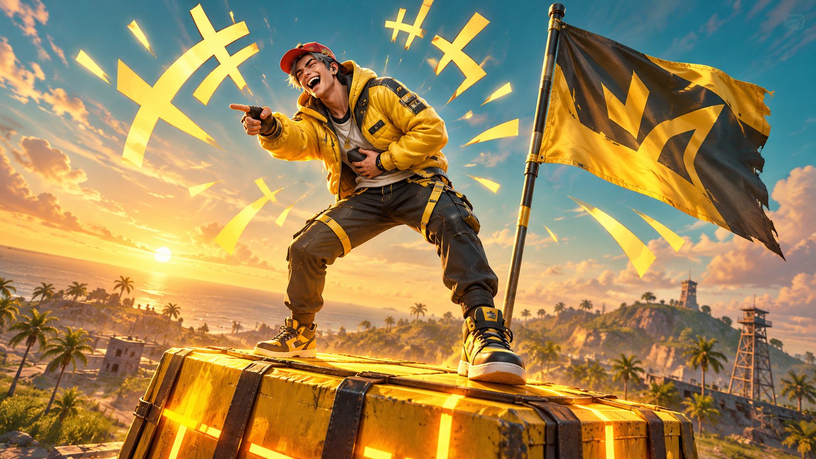 Astrocombo Free Fire laughing emote guide