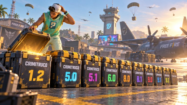 Crimitruco gives you a Free Fire APK in nine versions