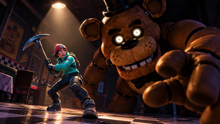 Firestomplo Fortnite gets you into the FNAF event