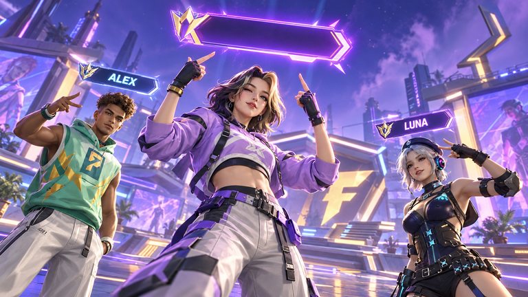 Free Fire invisible name works with one character, copy it
