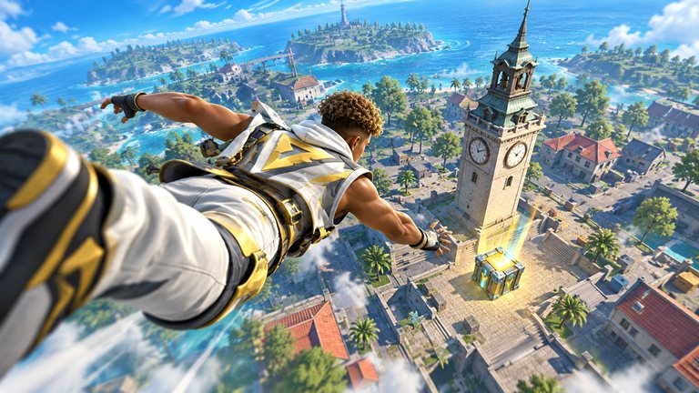 Free Fire maps give you five places to drop and loot