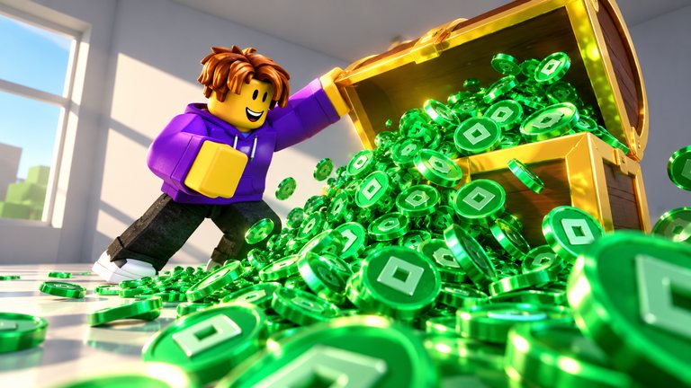 Kellotropa opens its free Robux and skins page for you