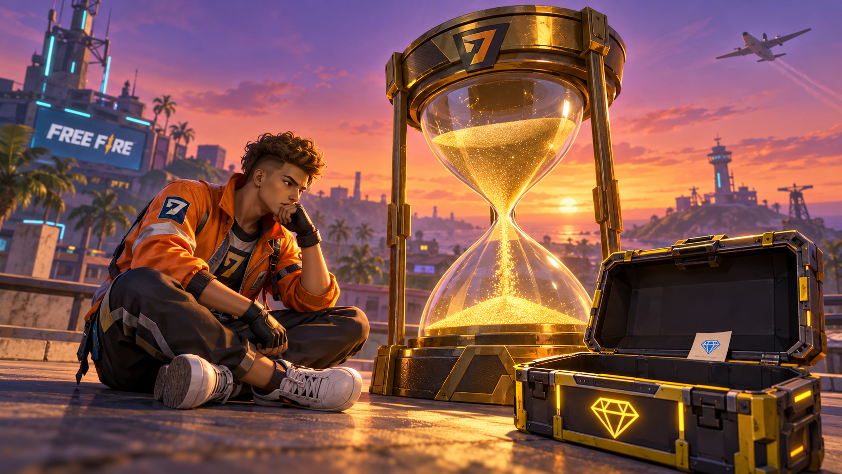 Levicomplo Free Fire Diamonds generator 24 hours illustration