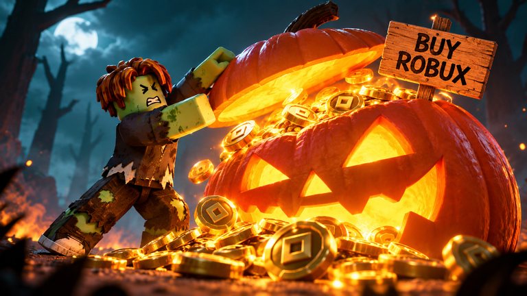 Neguixgamer shows you its free Robux guides for Halloween