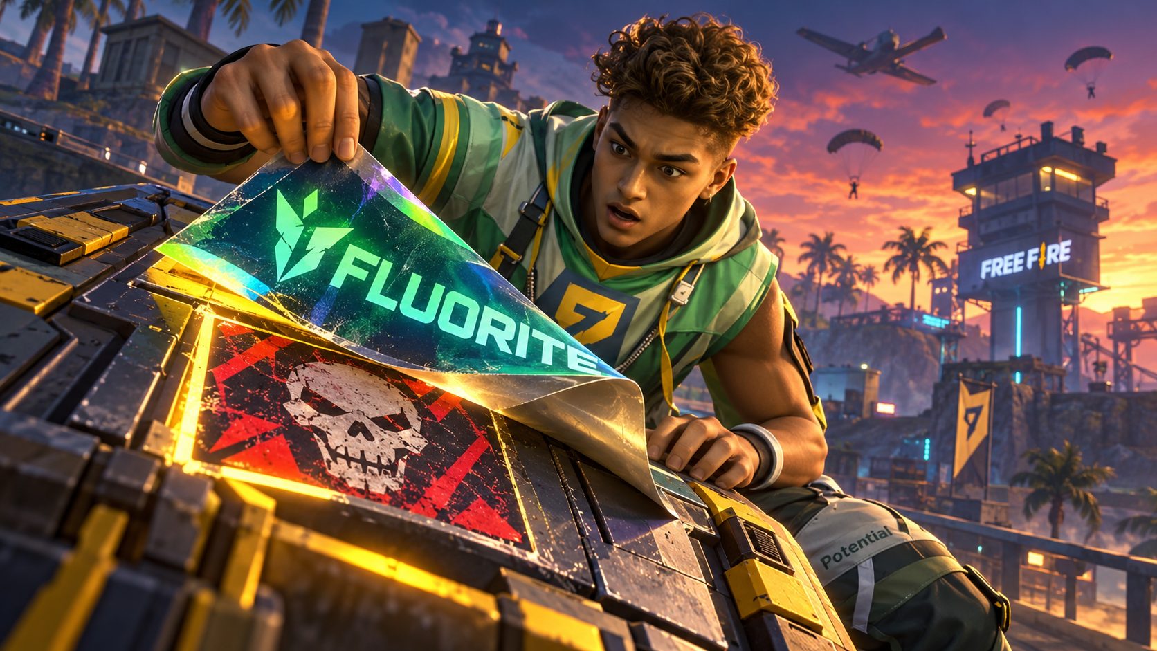 Panel Fluorite APK for Free Fire with a different file name