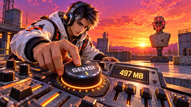 Sensi X Panel tunes your Free Fire aim with a 497 MB file
