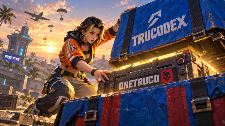 Trucodex gives you a Free Fire APK and this is inside