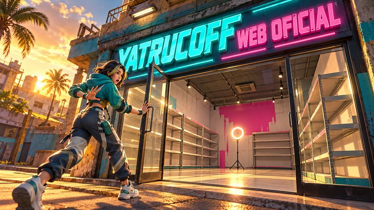 YaTrucoFF opens its official web and you find this