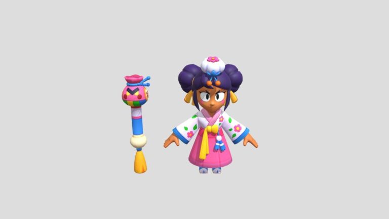 Cuánto mide Mandy de Brawl Stars según su diseño