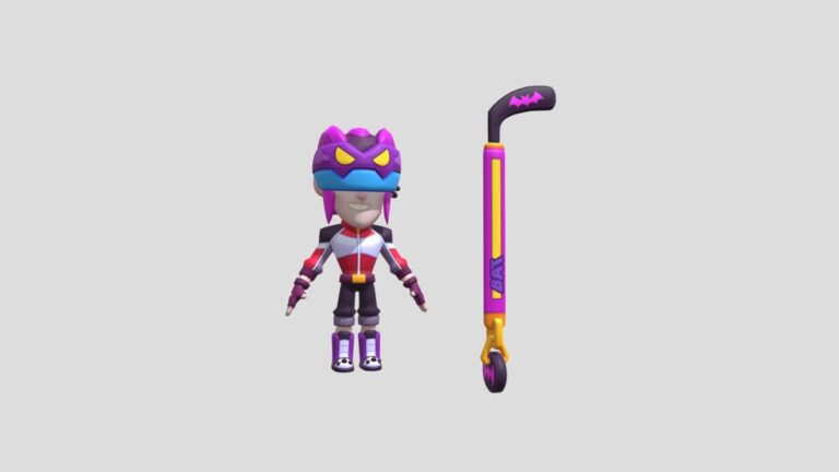 Cuánto mide Mortis de Brawl Stars según su silueta