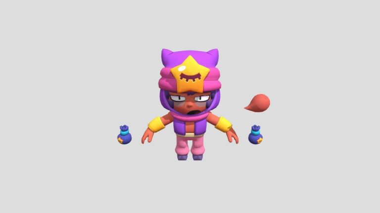 Cuánto mide Sandy de Brawl Stars según su físico