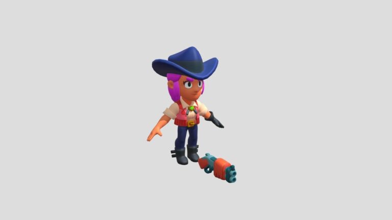 Cuánto mide Shelly de Brawl Stars según su diseño