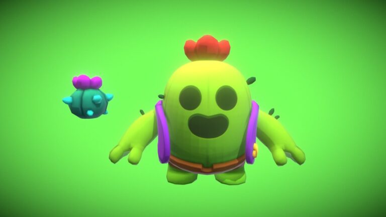 Cuánto mide Spike de Brawl Stars, el cactus de bolsillo