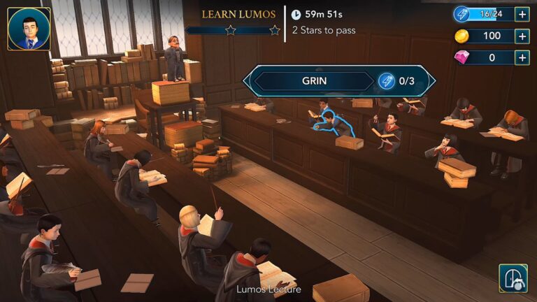 ¿Cuál de estos NO es un hechizo de limpieza en Hogwarts Mystery?