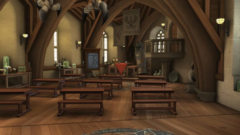 ¿Dónde se imparten las clases de Vuelo en Hogwarts Mystery?