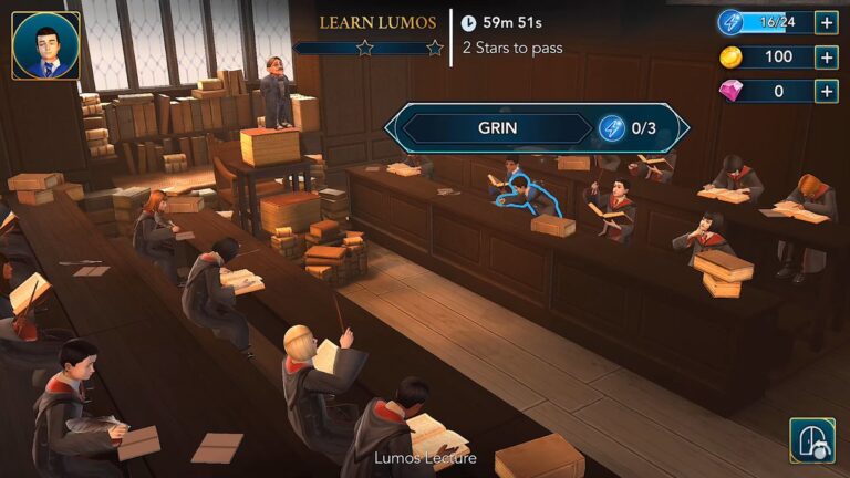 ¿Qué dices para invocar una escoba en Hogwarts Mystery?
