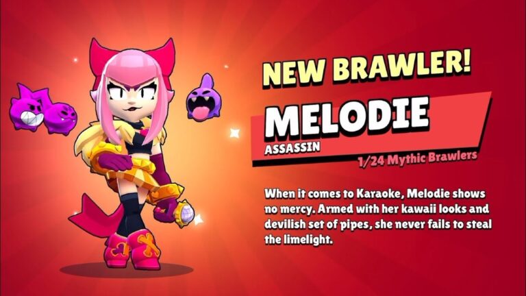 Las frases de Melodie de Brawl Stars y lo que dicen de ella