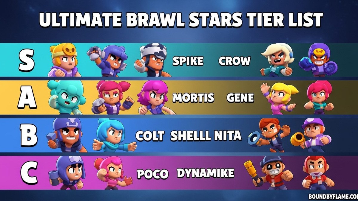 Mejores Brawlers Brawl Stars 2026 en Brawl Stars