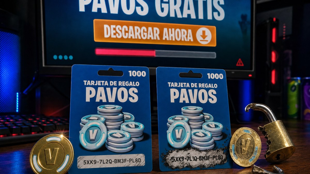 Códigos de pavos en Fortnite: cómo distinguir los reales de las estafas