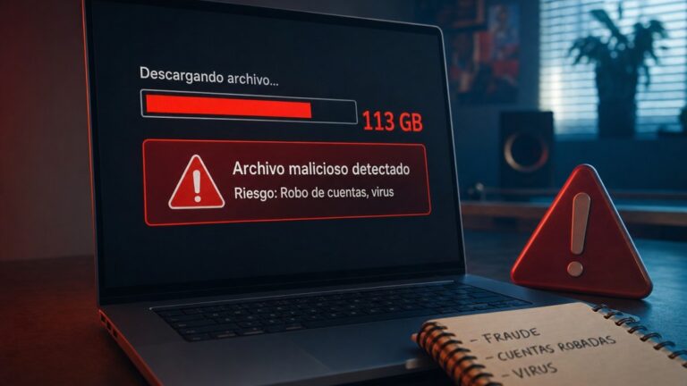 GTA 6 falso: la descarga de 113 GB que roba cuentas y mete virus en tu PC
