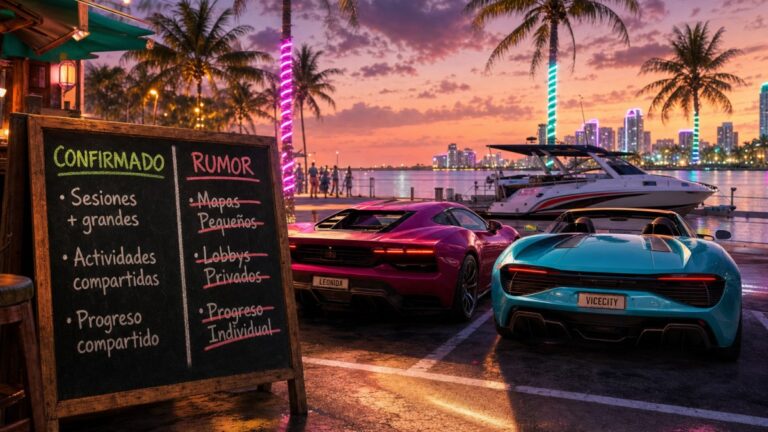 GTA 6 Online: esto es lo que se sabe de verdad del modo multijugador