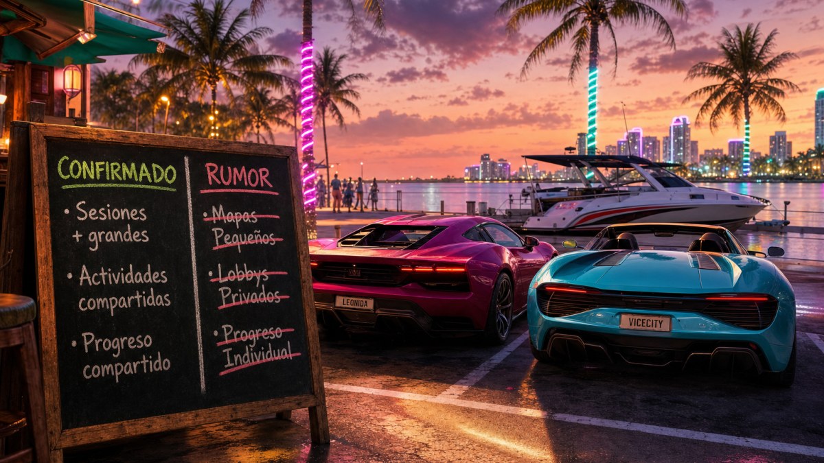 GTA 6 Online: esto es lo que se sabe de verdad del modo multijugador
