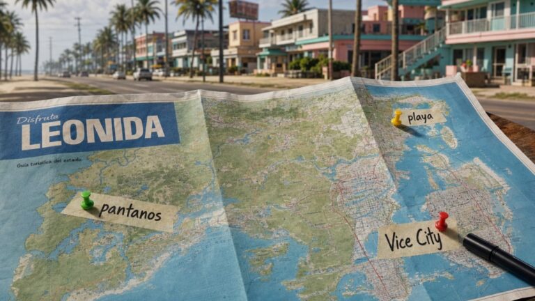 Mapa de GTA 6: así es Leonida y estas son las zonas que ya se conocen