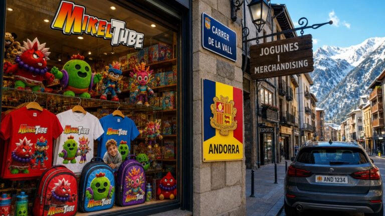 MikelTube y la FamilyTube viven en Andorra: de dónde son y dónde está su tienda
