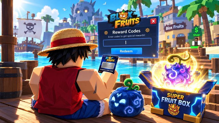 Los códigos de Blox Fruits no te dan frutas, salvo los que vienen con esto