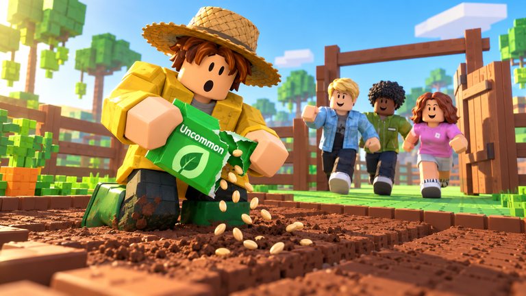 Los códigos de Grow a Garden 2 son 4 y uno te pide 3 amigos