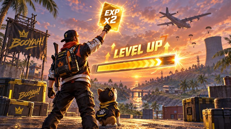 Free Fire solo confirma una forma de subir de nivel rápido y puede doblarte la EXP