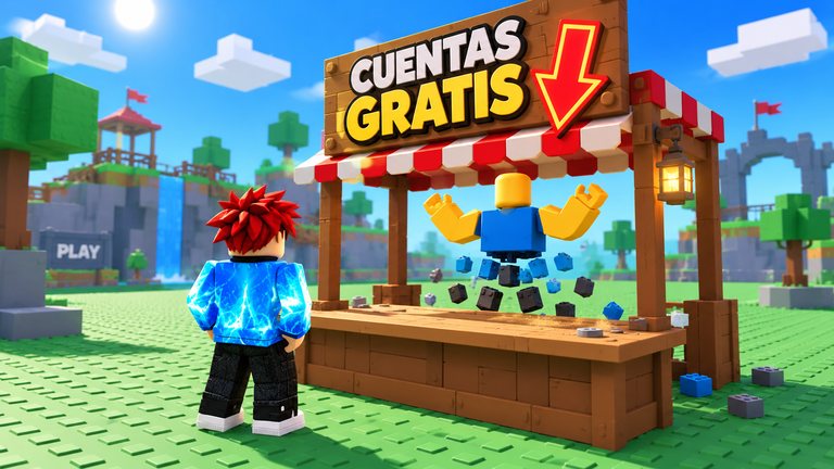 Las cuentas de Roblox gratis que existen tienen dueño y esto es lo que te juegas