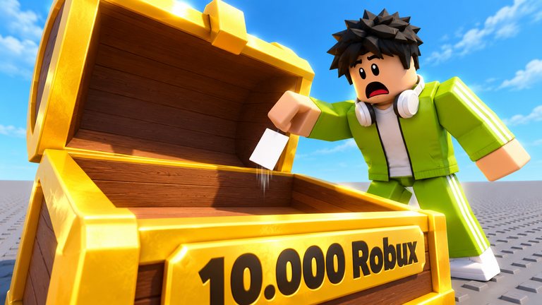 HackTrucoFF anuncia 10.000 Robux y esto pasa con tu usuario