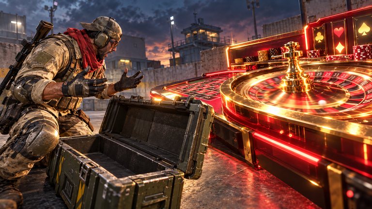 Jamatropa promete oro en Blood Strike y te lleva a un casino