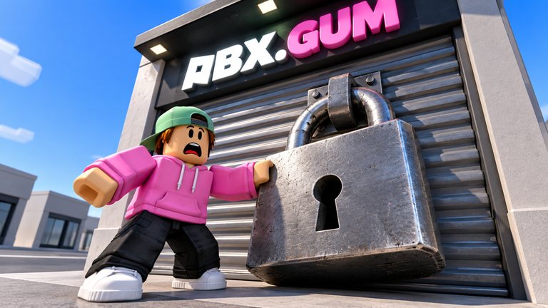 Rbxgum cambió de nombre y su dominio ya tiene otro dueño