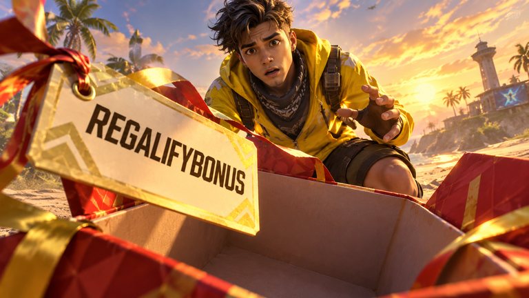 Regalify te da un código de Free Fire con su propio nombre