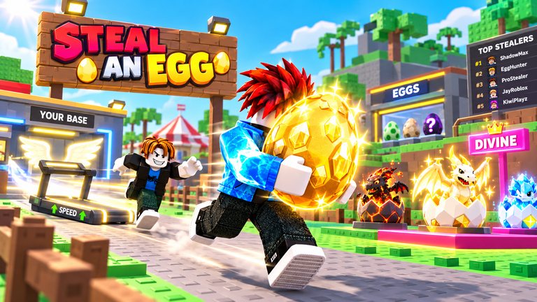 Robar un huevo te premiaba por esto y Roblox lo prohibió