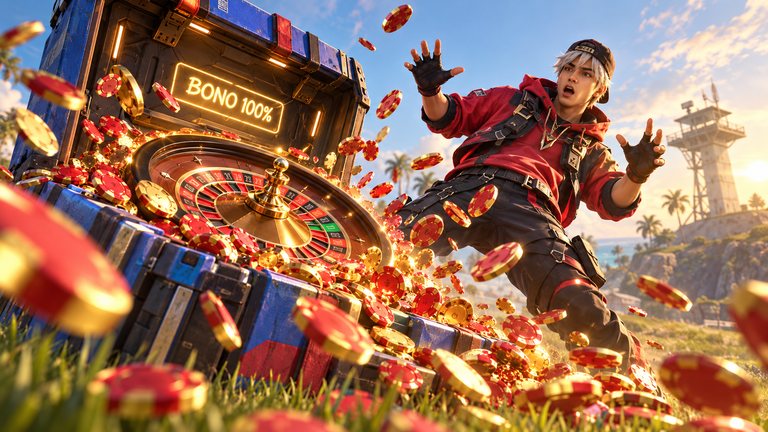 0xkibo de Free Fire te manda a un casino y no a la APK