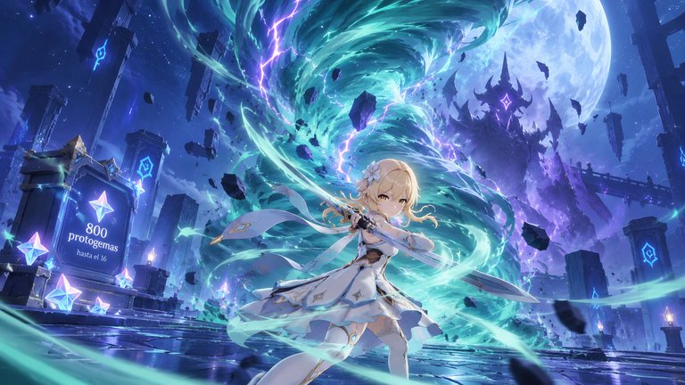 Genshin Impact te da 800 protogemas en el Abismo hasta el 16