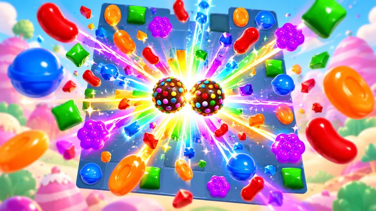 Candy Crush esconde un combo que vacía el tablero entero