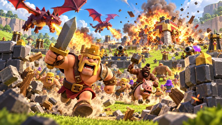 Los mejores ataques de Clash of Clans en cada ayuntamiento