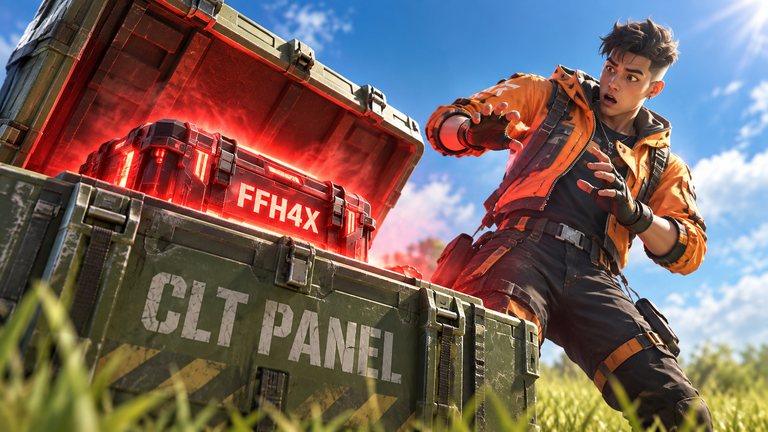 Panel CLT de Free Fire te baja un archivo con otro nombre