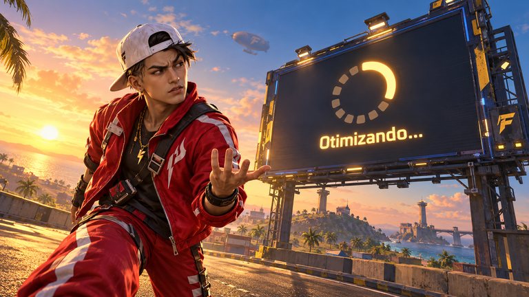 Coca Sensi te promete quitar el lag en Free Fire y hace esto