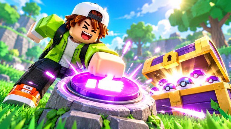 Los códigos de Evomon en Roblox dependen de un botón tuyo